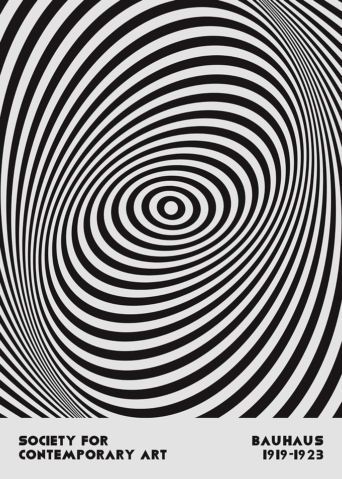 Optical Bauhaus Poster