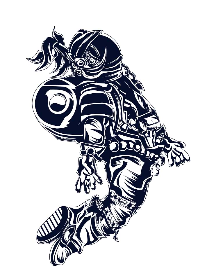 Space astronauts