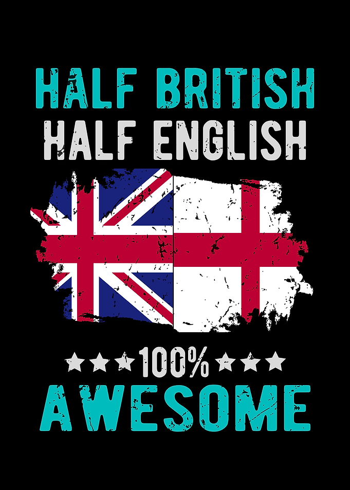 Half British Half English