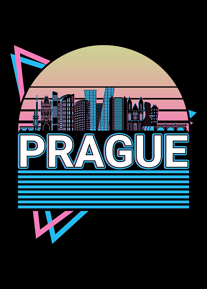 Praque City Skyline