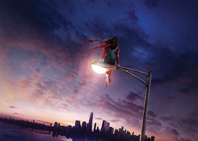 Ms Marvel poster no logo
