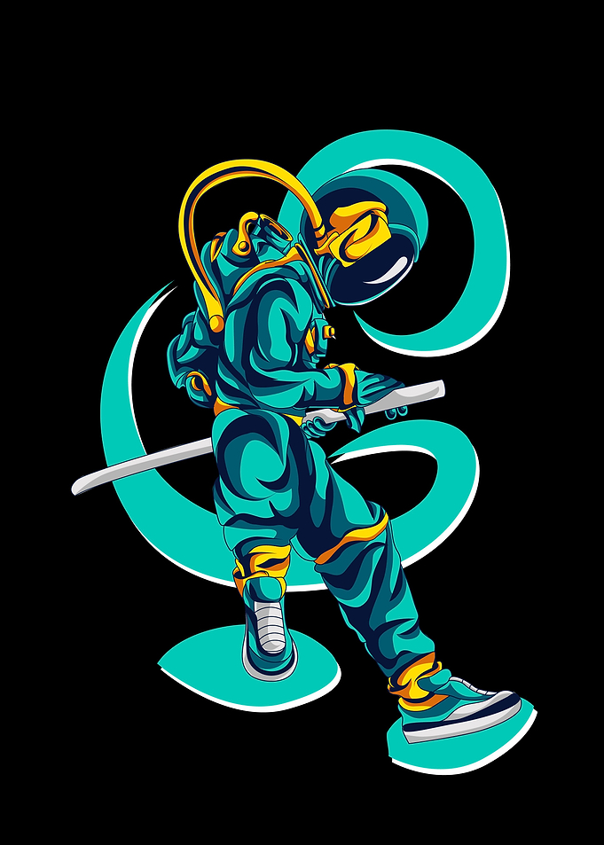 Space astronauts