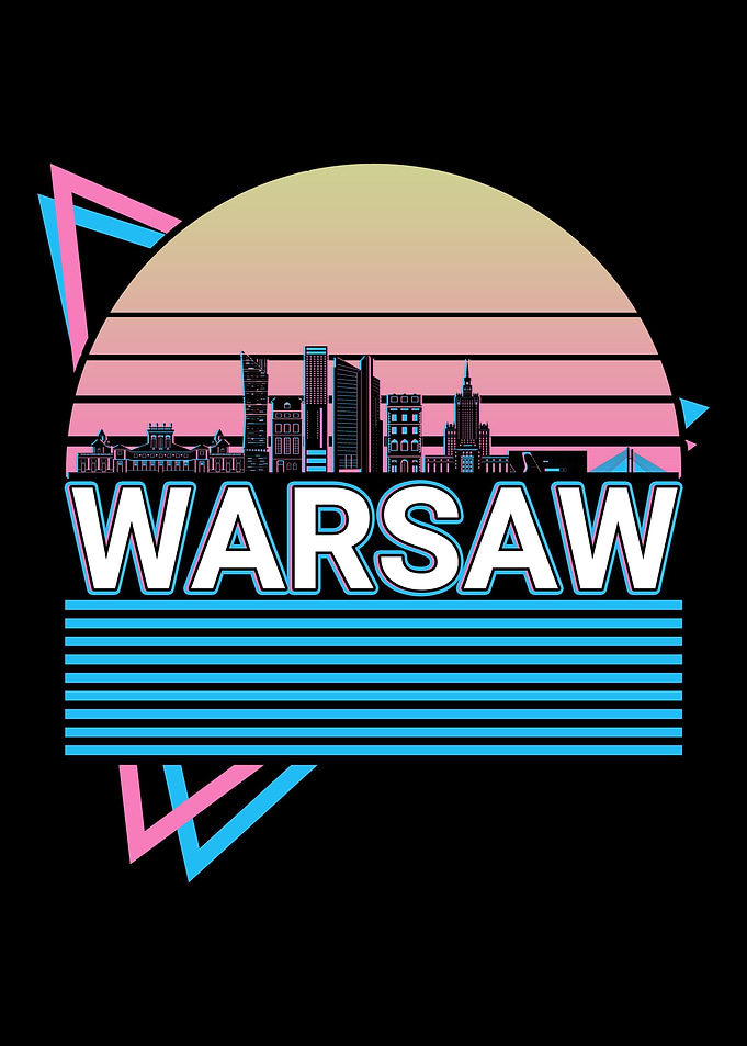 Warsaw City Skyline