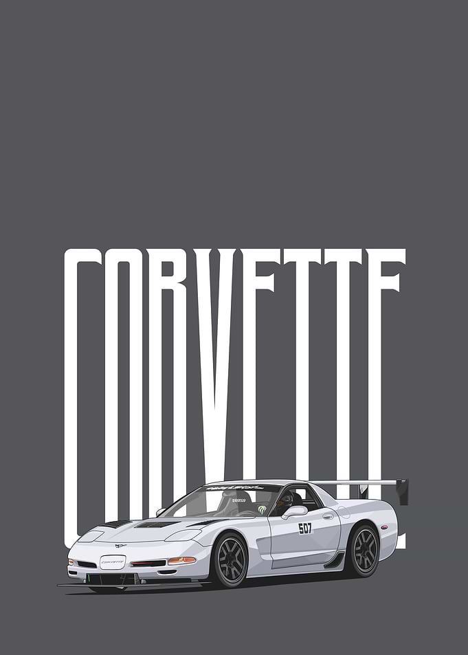 2001 Corvette Z06 White