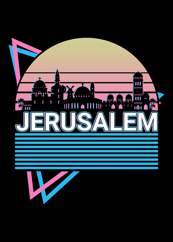 Jerusalem City Skyline