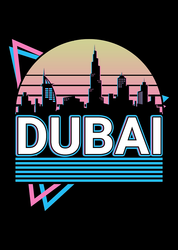 Dubai City Skyline