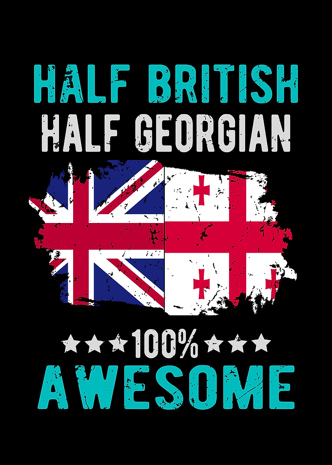 Half British Half Georgian
