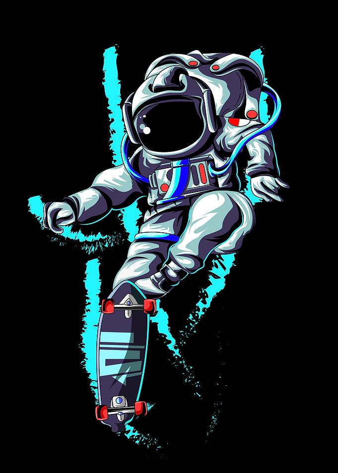 Space astronauts