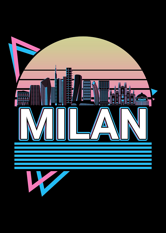 Milan City Skyline
