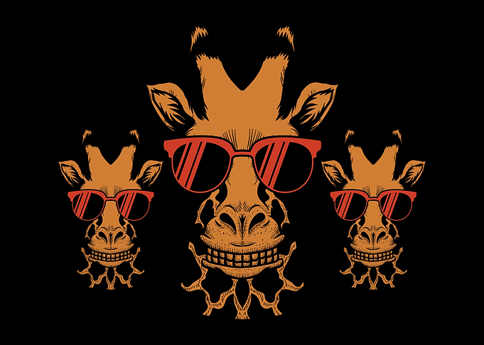 Giraffes Mom Sunglasses