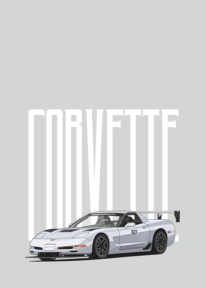 2001 Corvette Z06 white