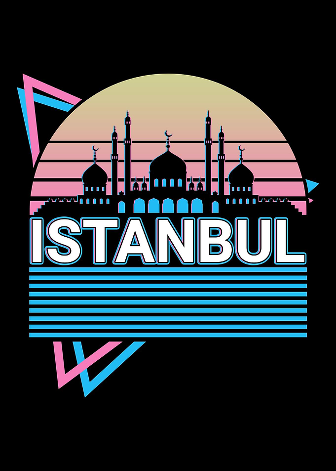 Istanbul City Skyline
