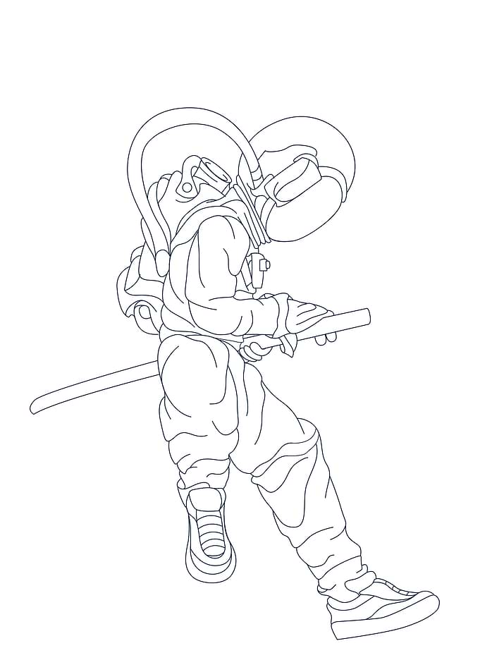 Space astronauts