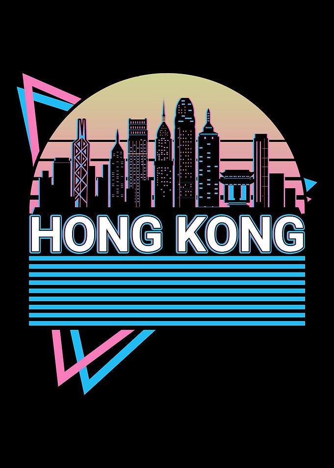 Hong Kong City Skyline