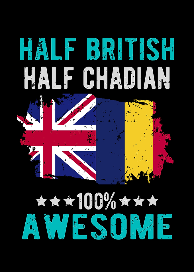 Half British Half Chadian