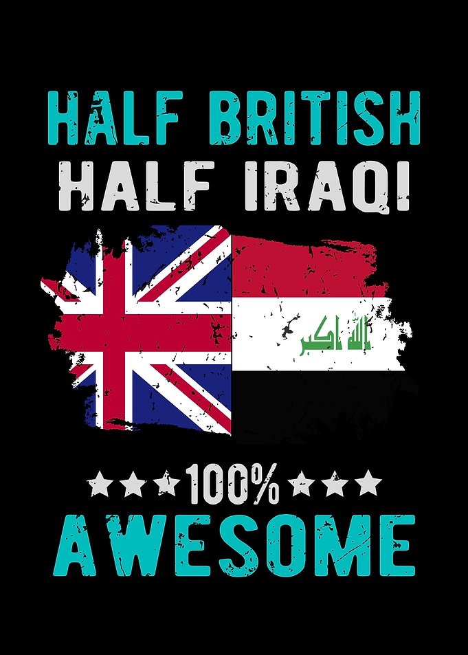 Half British Half Iraqi
