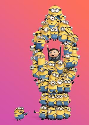 Gru and Minion Pyramid