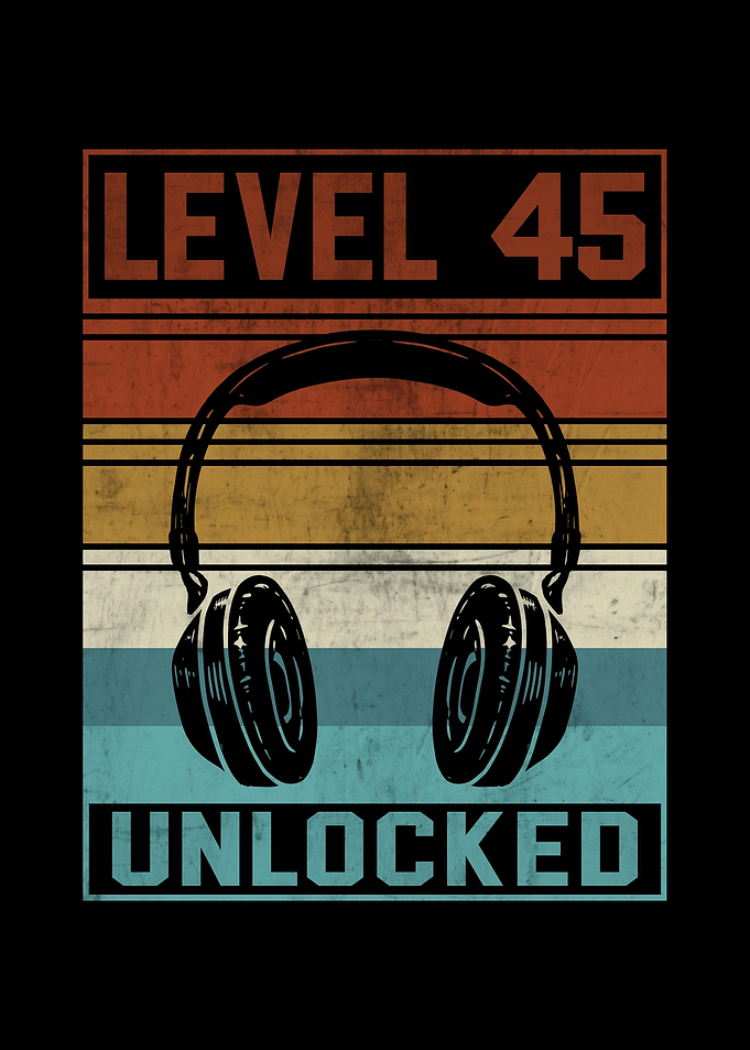 Gamer 45th Birthday Gamer