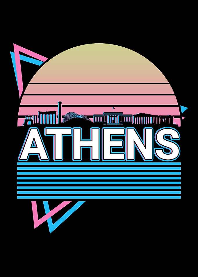 Athens City Skyline