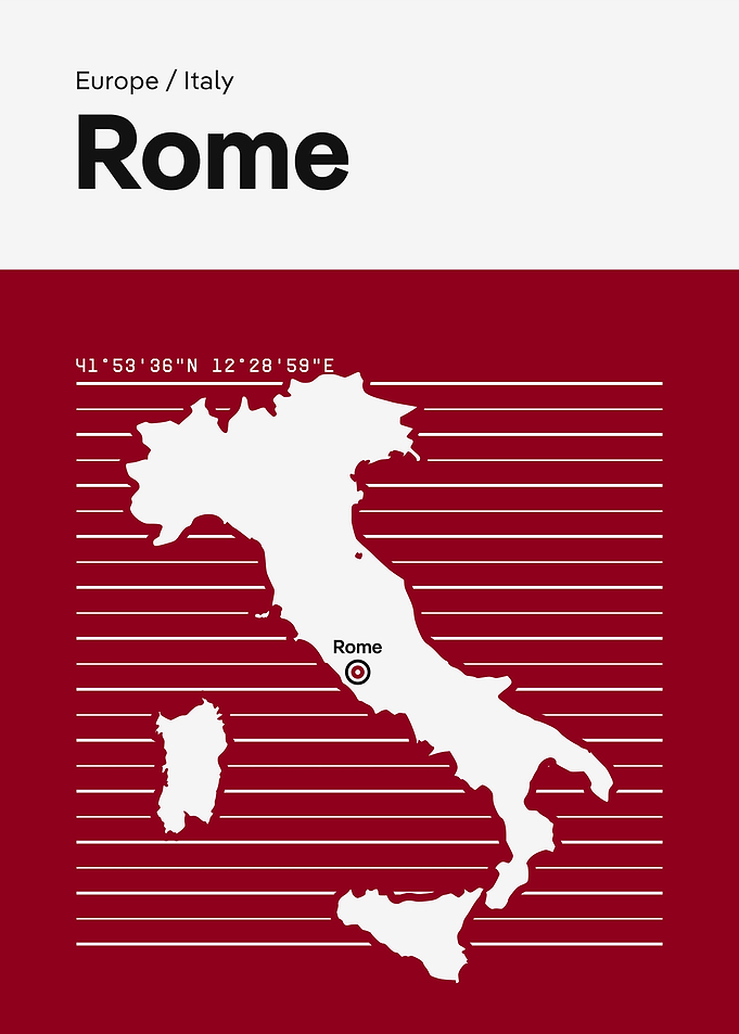 Rome City Map