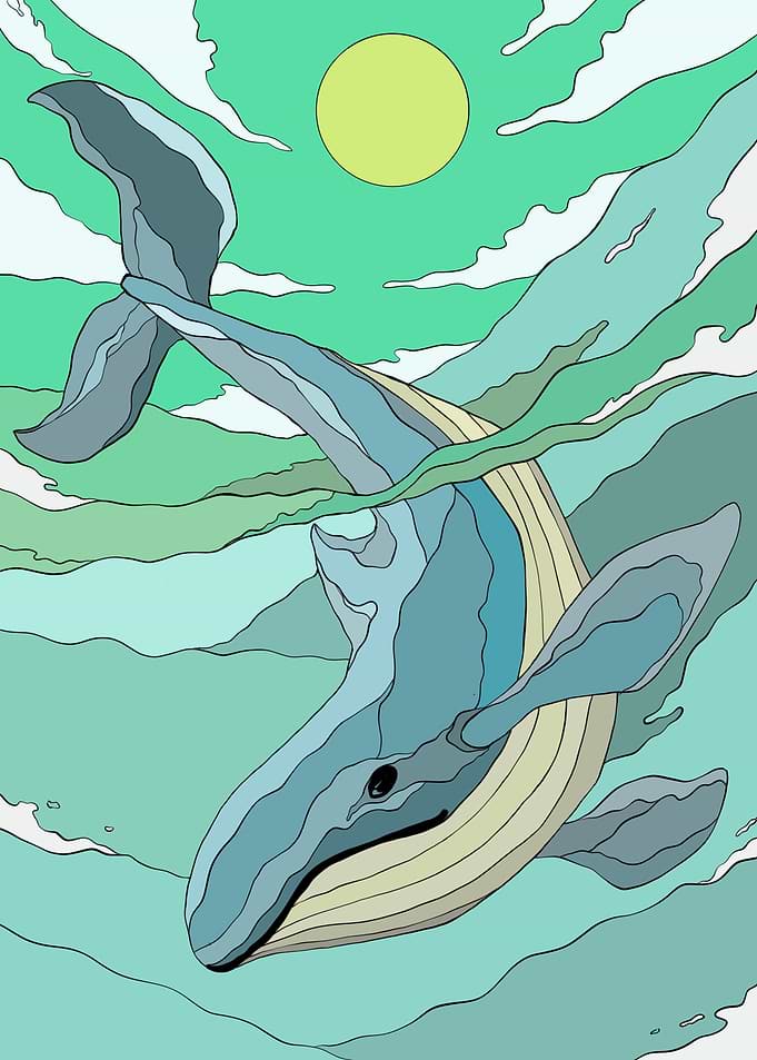 Life whale
