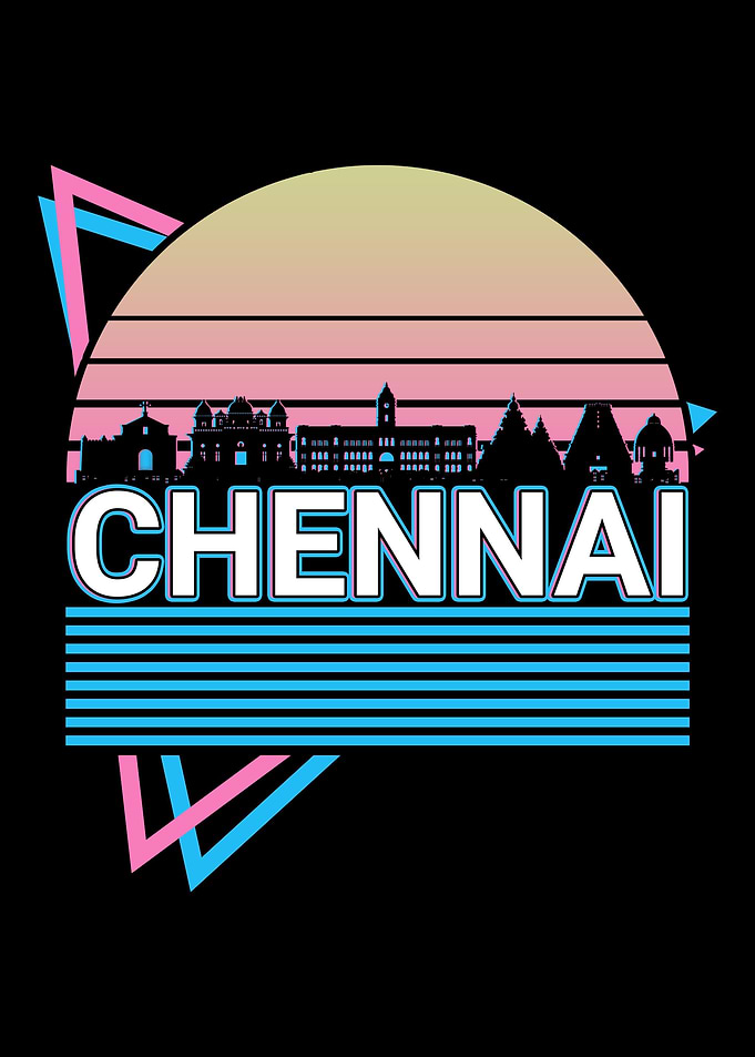 Chennai City Skyline