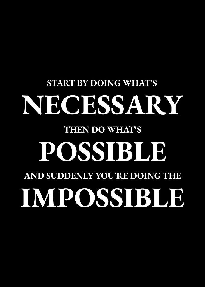 Necessary to Impossible