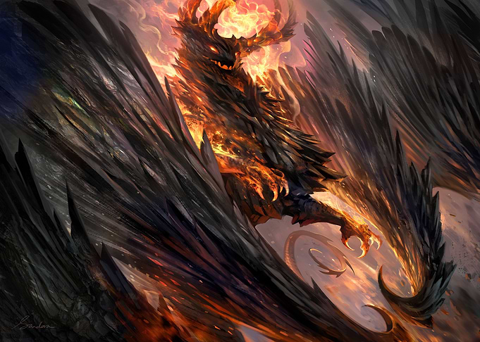 Black Crystal Dragon