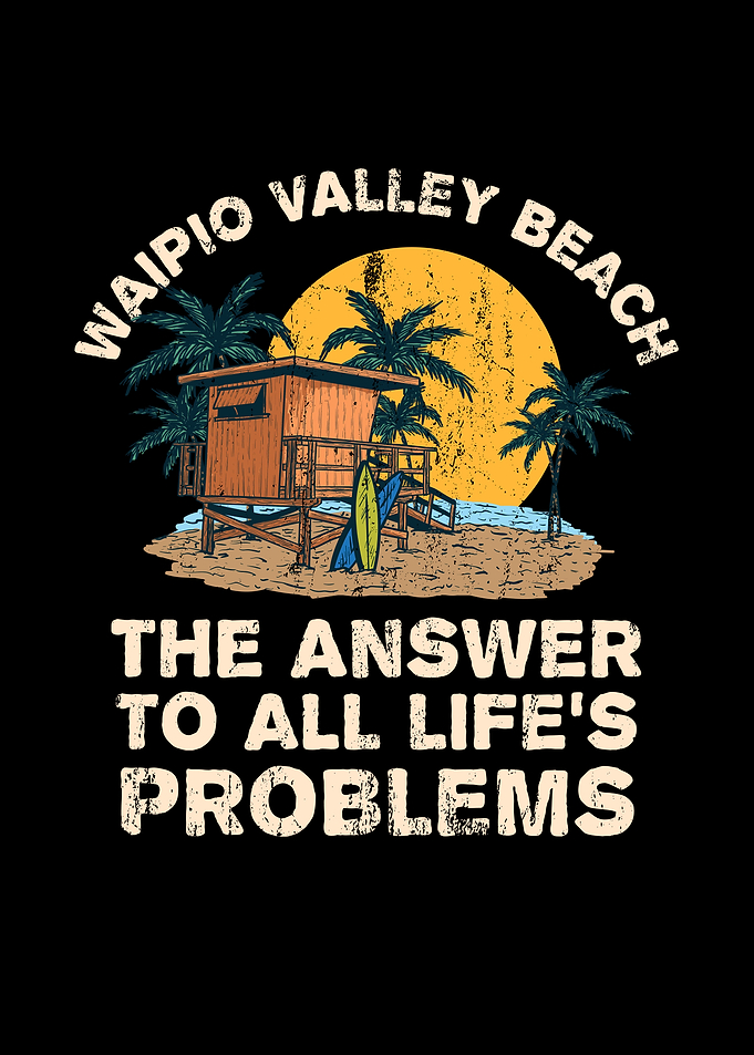 Waipio Valley Beach Answer