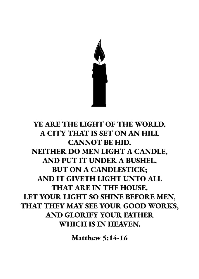 Let Your Light So Shine