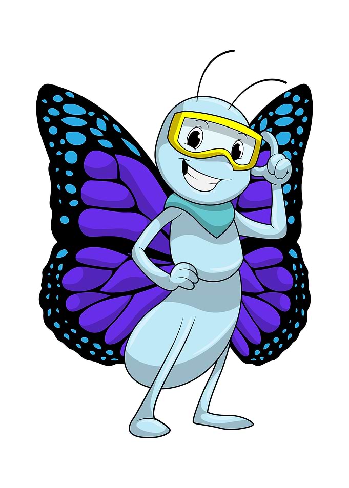 Butterfly Goggles