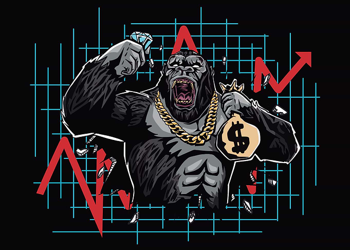 Gorilla crashing market