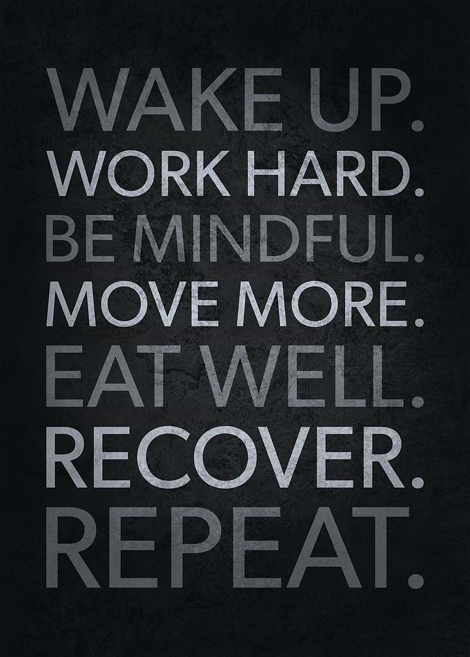 Wake Up Work Hard Repeat