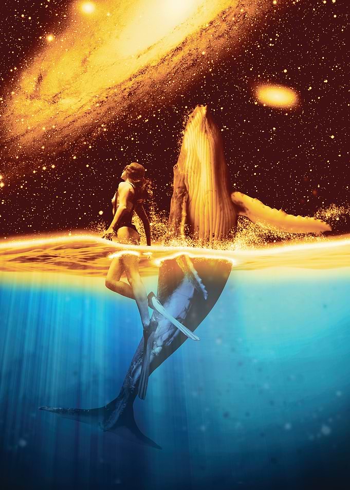 Sea and Galaxy