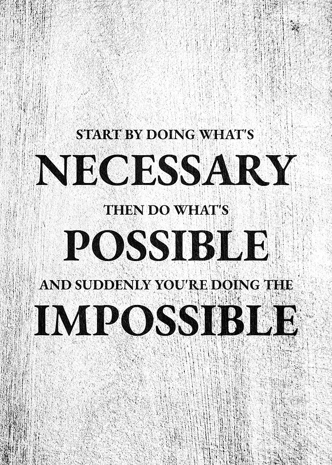 Necessary to Impossible