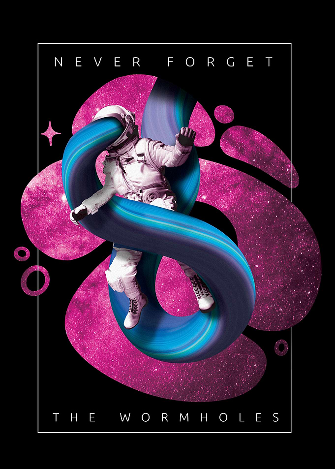 Abstract Astronaut