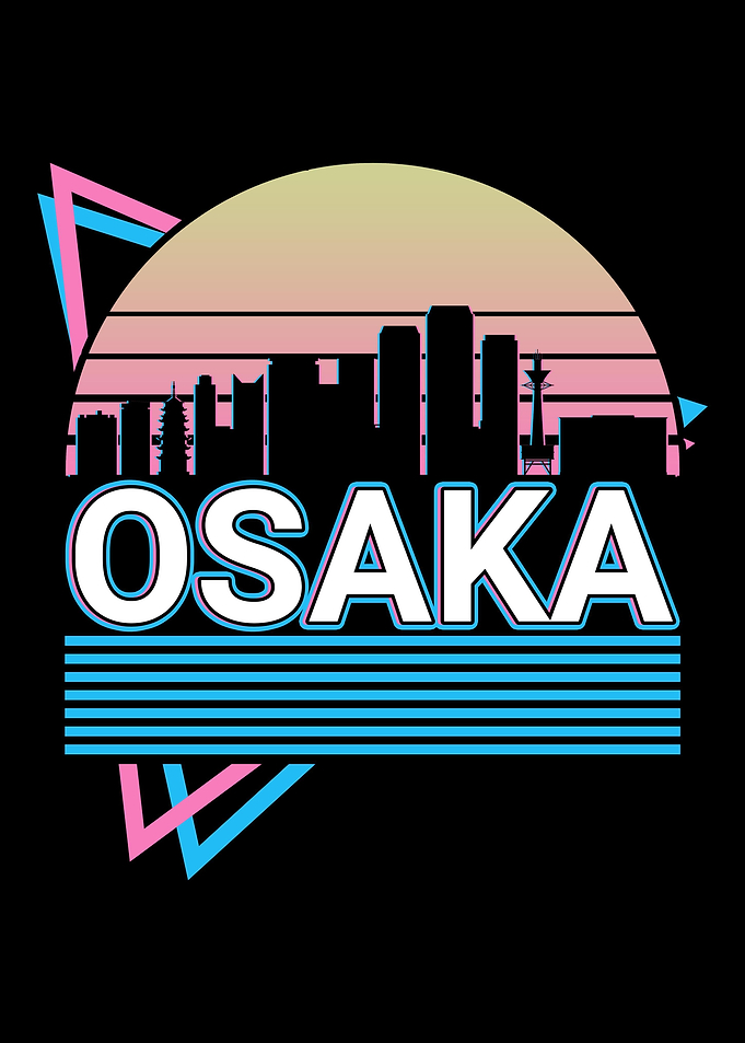 Osaka City Skyline