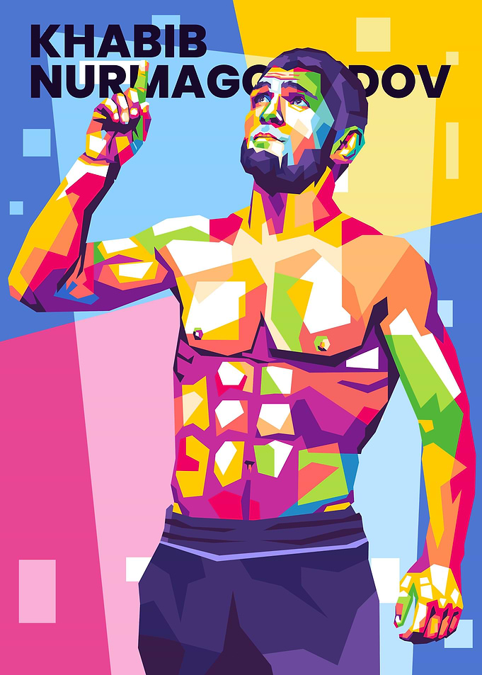 Fighter Pop Art