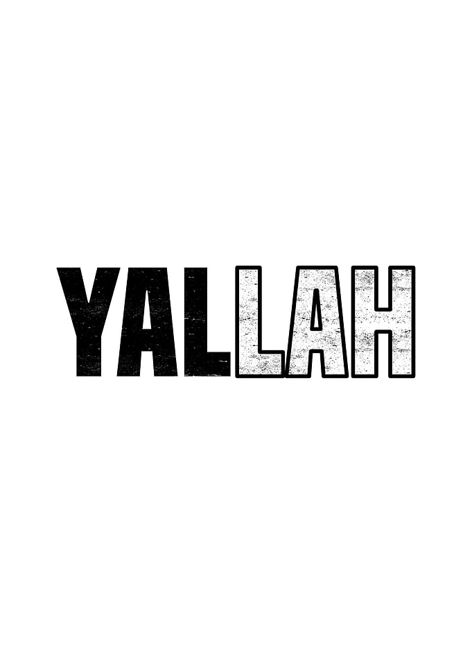 Yallah Arabic Arab Arabs