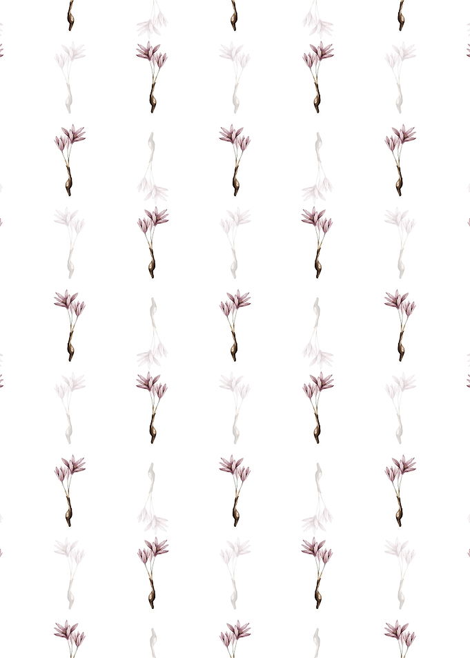 Autumn Crocus Pattern