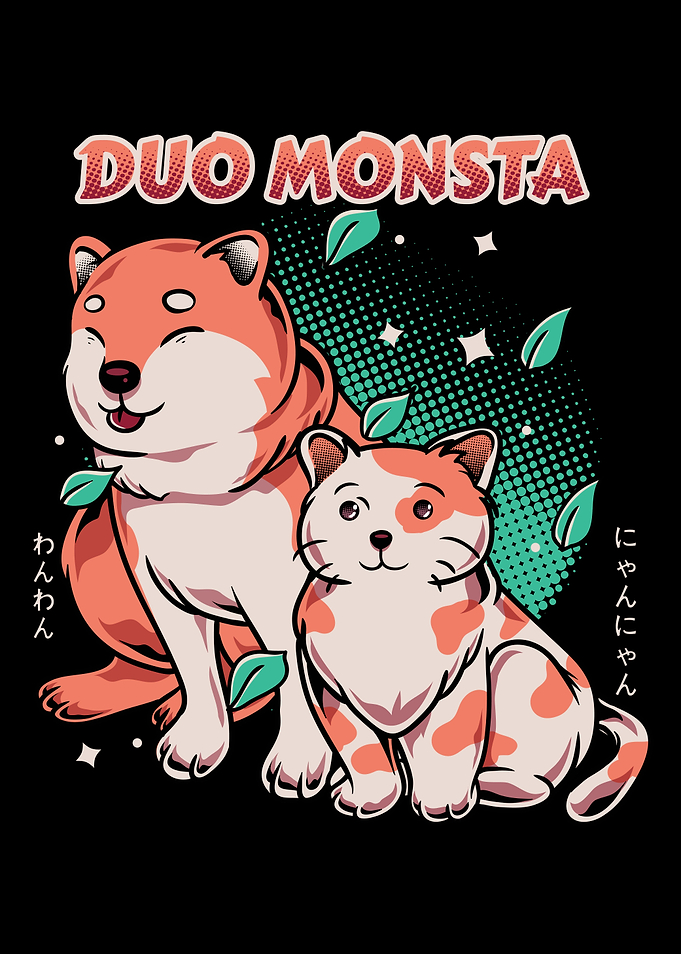 Duo Cat and Dog