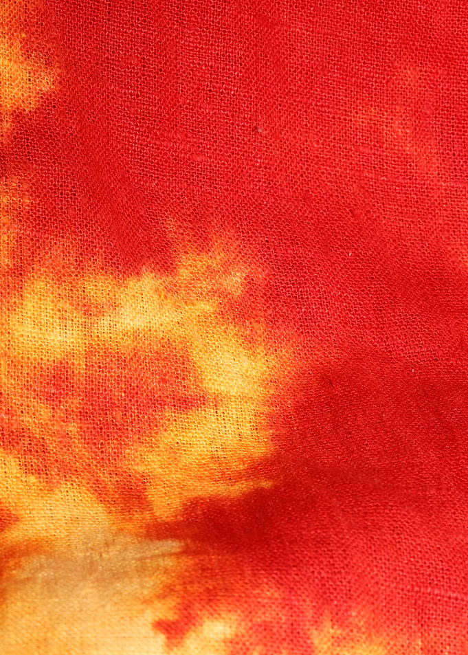 Textile abstracts close up