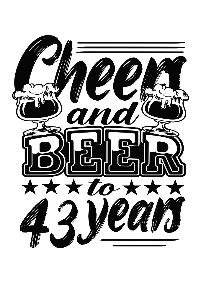 43 Th Birthday