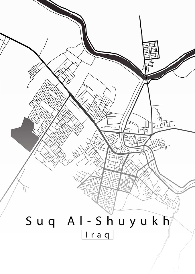 Suq Al Shuyukh City Map