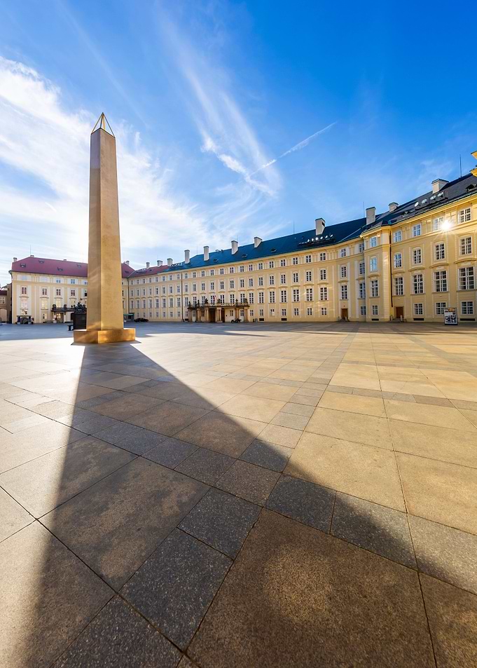 Prague Castle courtyard