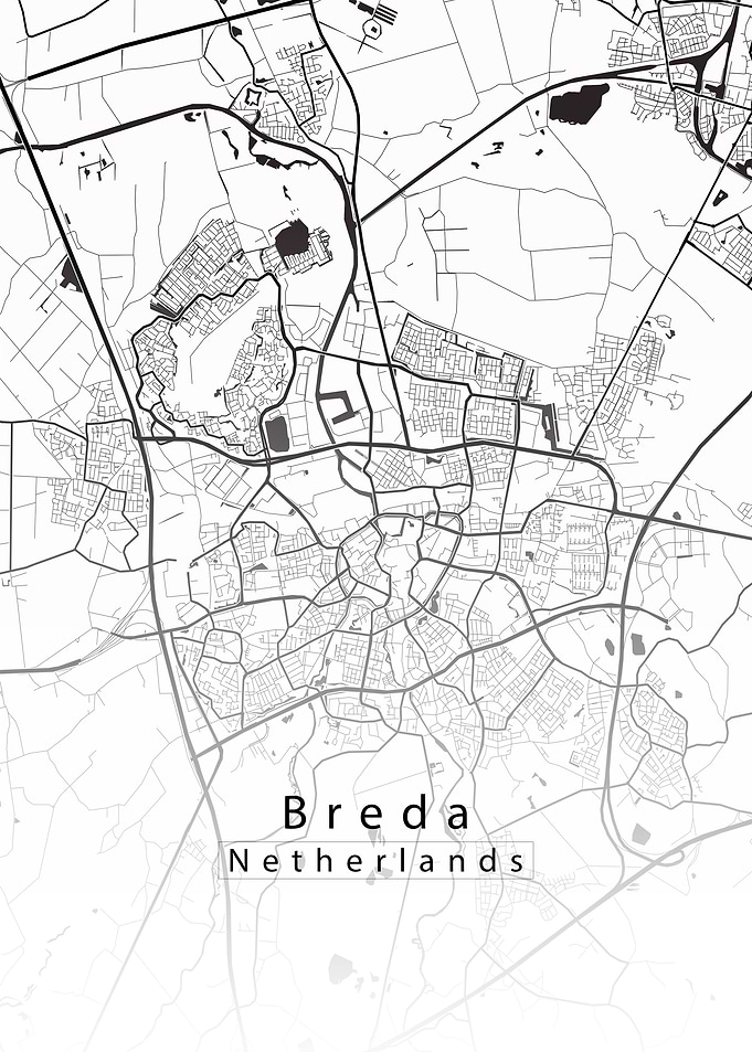 Breda City Map
