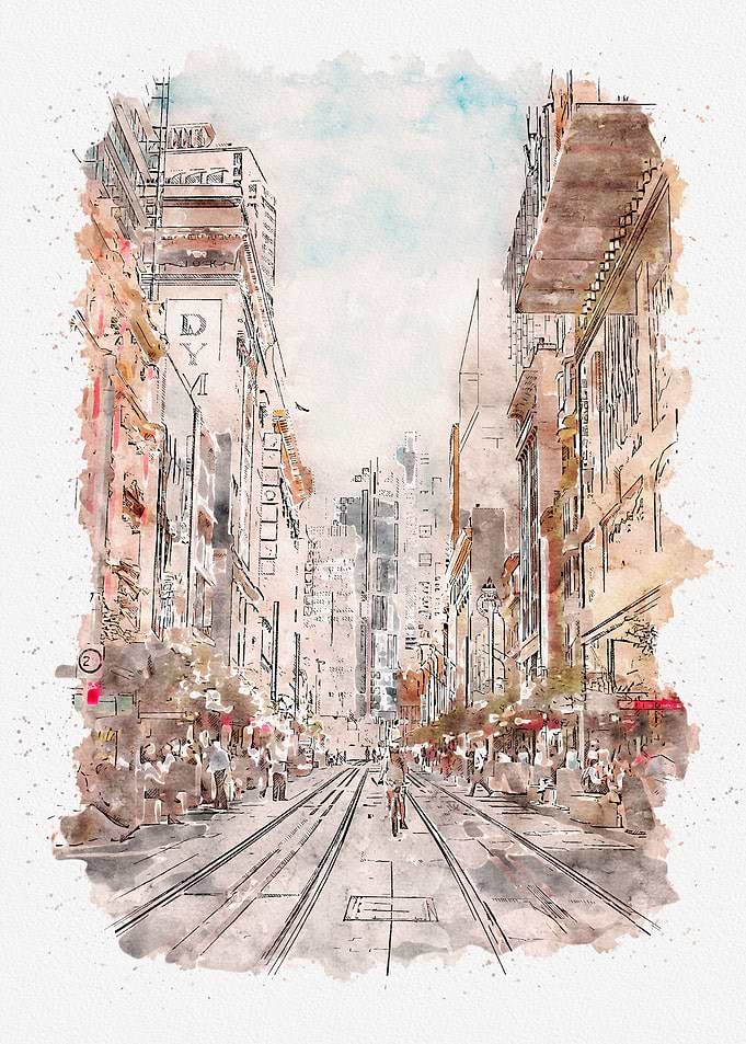 Watercolor Sydney