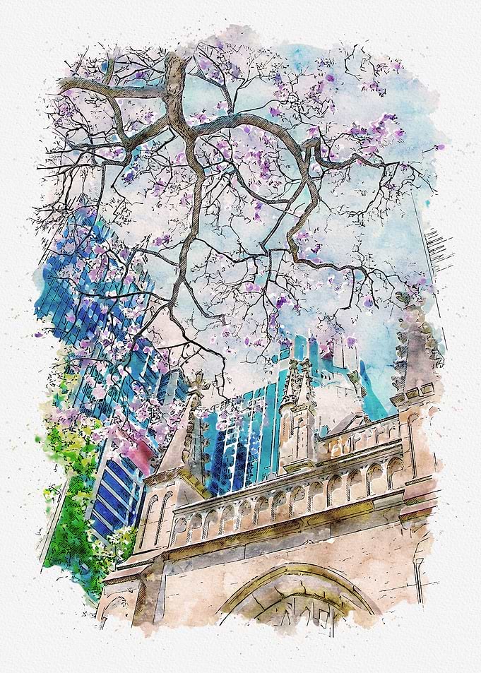Watercolor Sydney
