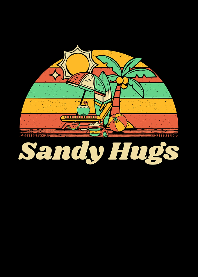 Sandy Hugs Beach Couples