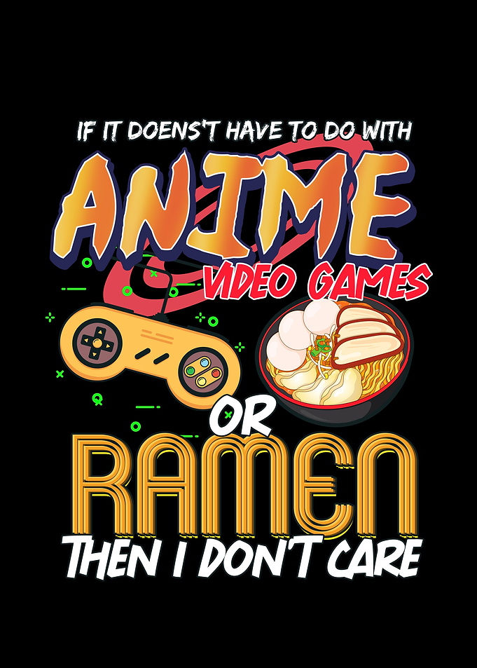 Anime Video Games Ramen